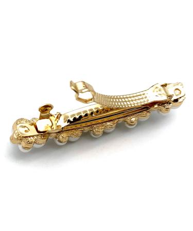 Careor Perlen-Haar-Spangen Set | Fashionable Alloy Hair Clips with Artificial Pearl | Perfect Gift for Birthdays & Weddings | Stylish Hair Accessories for Women - Buy Online on GoSupps.com