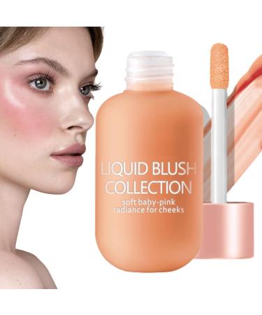 Liquid Blush Newest Highly PigmentedWeightless Long-Wearing Skin Tint Cheek Tint Blush Stick 04