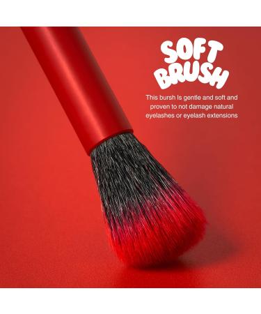 Luxury Eyelash Extension Shampoo Cleansing Brush | Fluffy Lash Cleaning & Wash Brush for Professional Use - Buy Online on GoSupps.com