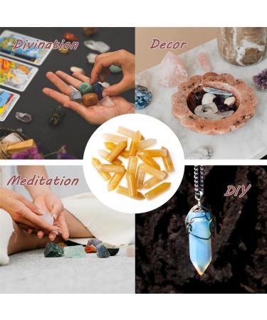MAIBAOTA Yellow Aventurine Healing Crystals Gifts Wands Hexagonal Pointed Gemstones Set Bulk for Women Beginner Chakra Stones Nature Reiki Spiritual Energy Balancing Protection Crystal 10pcs - Buy Online on GoSupps.com
