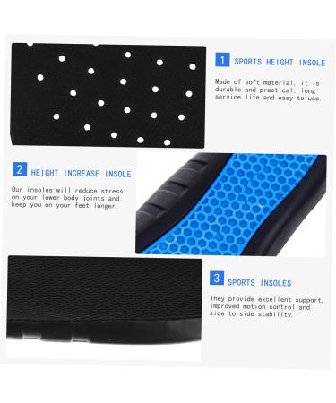 FOMIYES Sports Insoles - Height Increase & Arch Support Cushion - 2 Pairs Orthotic Shoe Inserts for Comfort & Performance - Buy Online on GoSupps.com