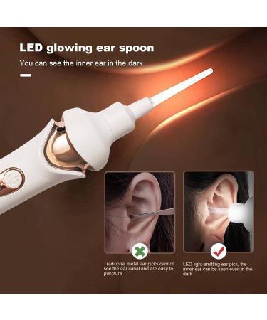 LED Ear Wax Removal Kit with Safe & Soft Tools - White | Earwax Remover for Adults & Children - Buy Online on GoSupps.com