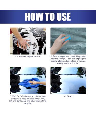 Conservatiy Micro-Molecule Crystal Coating Restoration Care Agent Auto Ceramics Coating Car Nano Ceramic Crystal Coating Multifunctional Car Ceramic Coating Restorer 4pcs - Buy Online on GoSupps.com