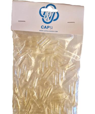 Size 0 Empty Capsules - Pack of 200 | High-Quality Gelatin Capsules - Buy Online on GoSupps.com