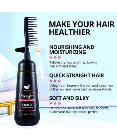  SOYDAN Cream for Straight Hair - Natural Nourishing Hair Cream 150ml with Comb Effect Control for a Naturally Smooth Look Smoothing Cream for Hair Types Soydan - Buy Online on GoSupps.com