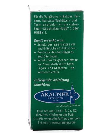 Arauner Kitzinger Pure Yeast Malaga - Premium Yeast for 50 Liters | International Shipping - Buy Online on GoSupps.com