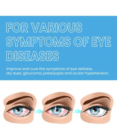 Triple Relief Eye Drops - Moisturizing Eye Care for Redness Irritation & Glaucoma Prevention - 0.5 Fl Oz - Buy Online on GoSupps.com