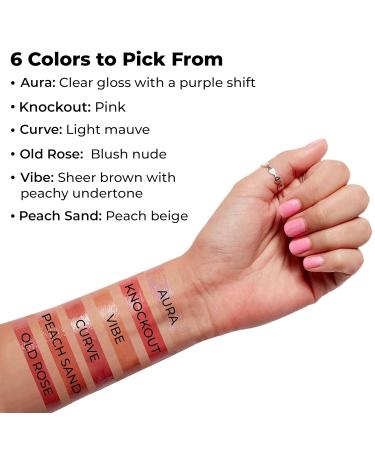 Buy Holographic Lip Gloss | Hydrating Non-Sticky Topcoat - Vibe | 3.1g | Worldwide Shipping - Buy Online on GoSupps.com