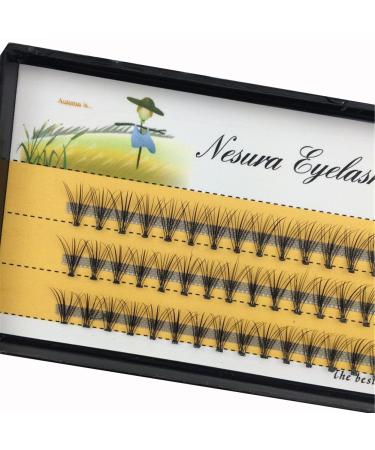 Scala 10 Root 60pcs Black Handmade False Eyelashes - Natural Long Individual Eyelashes Extension (10mm) - Buy Online on GoSupps.com