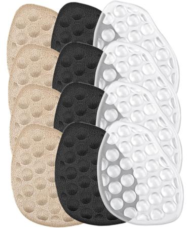 FRCOLOR High Heels Forefoot Pads - 24 Pairs Metatarsal Cushions for Foot Protection | Non-Skid Insole Pads for Comfort - Buy Online on GoSupps.com
