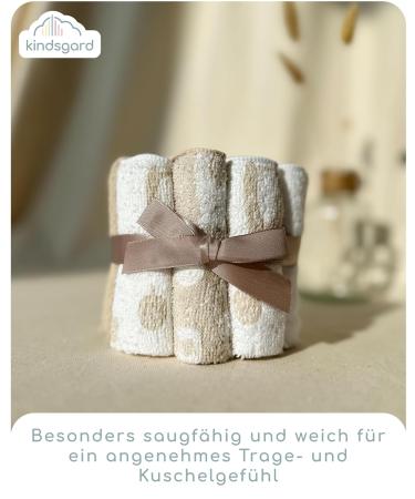 Buy Kindsgard Washcloths Vaskedag 12-Pack Mint - Soft Baby Essentials - 100% Cotton 20x20 cm - Perfect for Newborns - International Shipping Available - Buy Online on GoSupps.com