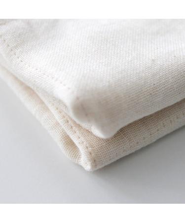 Nawrap 100% Organic Cotton Face Towel - Green/Ivory | Eco-Friendly Towel - Buy Online on GoSupps.com