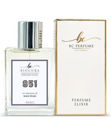 BC Perfume 851 Inspired by Wild Pears For Women & Men Fragrance Dupes Eau de Parfum Bottle 1.7 Fl Oz/50ml