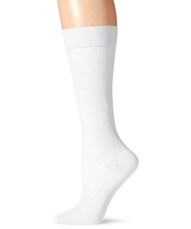 Dr. Scholl's Women's Premier Sheer Firm Support Socks Shoe Size: 5-8 White