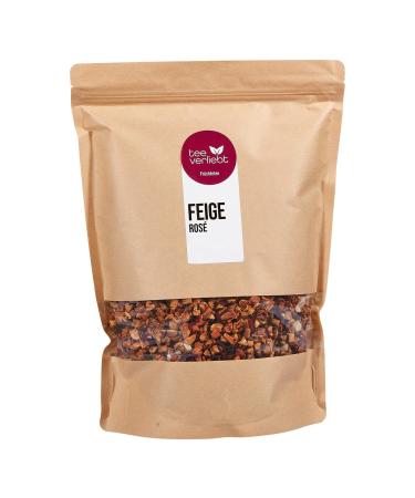 FRUTEG Th fruit en vrac Fig Rose 1000 g | Th de fruits en vrac | M lange de th exotique fruit avec des morceaux de figuiers et des p tales de rose | Th de haute qualit l che 1 kg