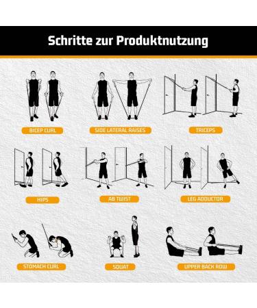 Veick Resistance Bands Set - 5 Fitness Bands for Strength Training Pilates & Physiotherapy (4.5-68 kg) with Carry Bag - International Shipping Available - Buy Online on GoSupps.com