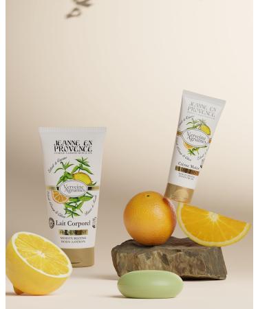  Jeanne En Provence JEANNE EN PROVENCE - Moisturizing and Perfumed Body Lotion - Citrus Verbena Scent - 95% Naturally Derived Ingredients - Dry Skin - Made in Grasse France - 200 ml - Buy Online on GoSupps.com
