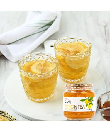 CNMART Traditional Korean Citron Tea 580g - Korean Flavour Jar by K-EATs (Pack of 3) - Buy Online on GoSupps.com