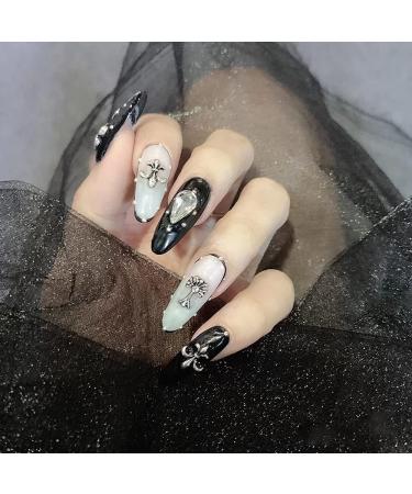 Chrome Hearts Cross Nail Charm Metal Punk Rivet Nail Art Decoration (2 Pack) - Buy Online on GoSupps.com