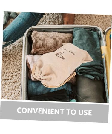 SEWOART Blowdryer Travel Bag for Shoes Hair Dryer Travel Bag Drawstring Bag Retractable Cable Universal - Buy Online on GoSupps.com