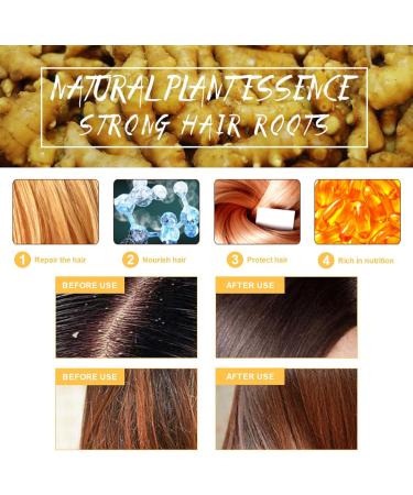 Lot de 2 Shampoings au Gingembre Bio Naturel - Hydratant et Contr le de l'Huile pour Tous Types de Cheveux 2 pi ces - Buy Online on GoSupps.com