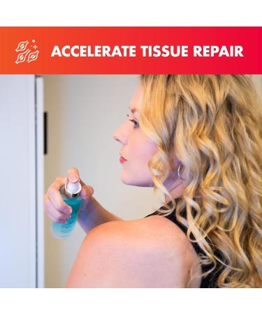 Mito Red Light - MitoAURA : Red Light Therapy-Enhancing Face & Body Spray- Light-Activated Glow Spray with Copper Peptides & Blue Spirulina - Boost Radiance Firmness & Skin Recovery - 4 FL OZ - Buy Online on GoSupps.com