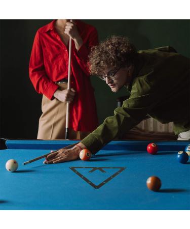 CM Pack of 6 Sheets Magic Ball Rack Pro Triangle Billiards Rack with Pool Table Marker Dots - Rack 8, 9, 10 Ball Combo Pack and Snooker - Buy Online on GoSupps.com