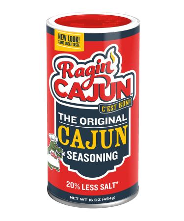 All Purpose Original Cajun Seasoning 16 oz Ragin' Cajun (Pack of 1) 1 Pound (Pack of 1)