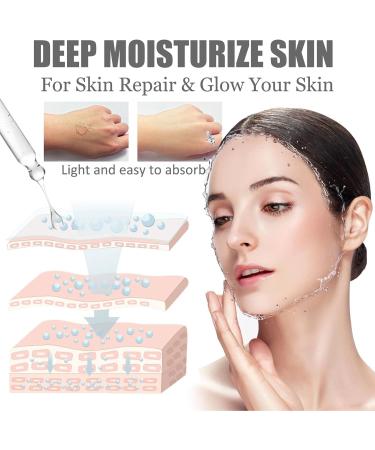 (2PCS)10% Niacinamide + 1% Zinc Serum For Face Moisturiser Minimise Pores Anti Aging & Wrinkle Face Serum Brightening & Glow Skin Dark Spot Remove & Even Skin Tone For Women 30ML * 2 - Buy Online on GoSupps.com