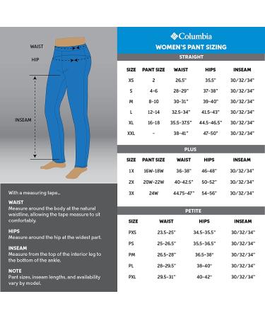 Columbia Women's Saturday Trail Pant Black 10 - Stylish and Functional Hiking Pants - Buy Online on GoSupps.com
