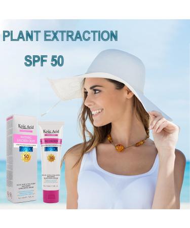 Face Sunscreen Face Sun Lotion Cream with SPF50 Waterproof Sun Cream Anti Sun UVA/UVB Radiation Protection Lotion Cream for Face and Body - Buy Online on GoSupps.com