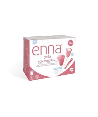 ENNA Cycle Menstrual Cup with Applicator - Size S - 2 Pack | Eco-Friendly & Comfortable | International Shipping - Buy Online on GoSupps.com