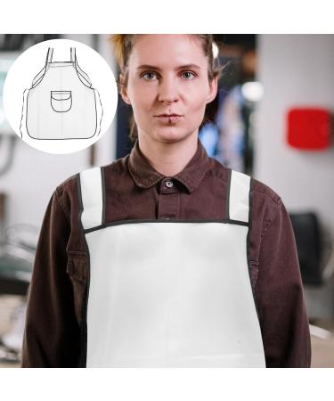 Beavorty overalls aprons decor hair stylist apron for barber hair stylist apron for men barber hairdressing apron hair stylist apron with pocket barber apron man white shawl tpu - Buy Online on GoSupps.com