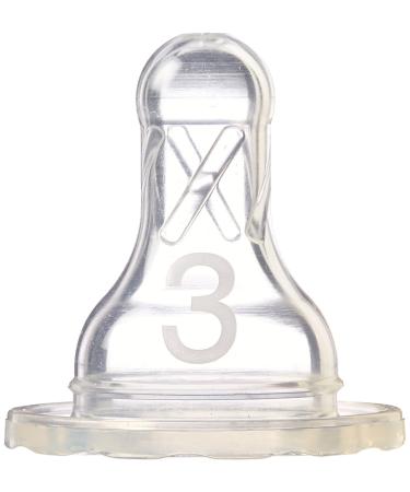 Dr. Browns Natural Flow Level 3 Standard Nipple - 2 Nipples 2 Count (Pack of 1)