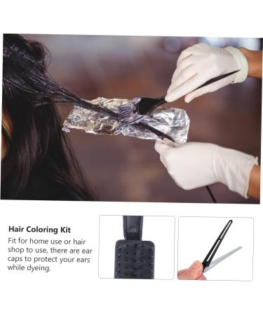 DOITOOL Hair Color Set Chi Hair Color Dye Hair Ears Covers for Hair Dye Hair Coloring Bowl Combs Mixing Bowls Tint Bowl Hair Tinting Tool Hair Coloring Kit Household Suite Pp - Buy Online on GoSupps.com