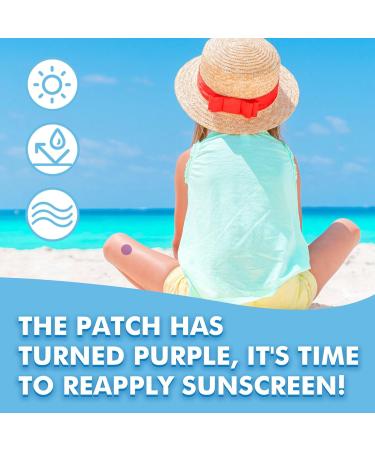 Sunscreen Detection Patch Sticker Easy to Remove Does Not Fall Off Non-allergic Outdoor Use - Buy Online on GoSupps.com