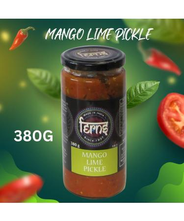 Fern Pickle Curry Sauce Chutney Pick N Mix | Choose From 17+ Flavours |Hot Curry Paste Vindaloo Curry Hot Mango Pickle Hot Lime Pickle Mild Lime Pickle Chilli Pickle - Pack of 6 - Buy Online on GoSupps.com
