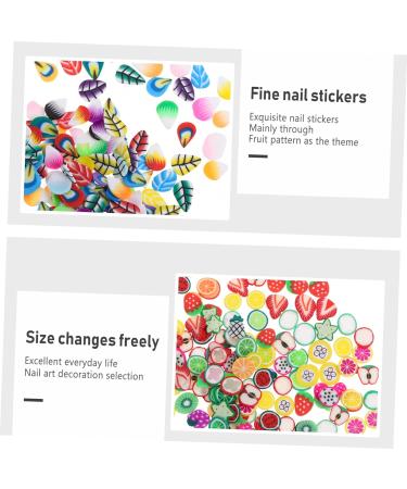 Ipetboom 4 Packs Nail Art Polymer Clay 3d Polymer Nail Slice Fruit Pattern Nail Decorations Fruit Slices Nail Art Diy Nail Decoration Fruit Nail Art Slice Suite Resin Manicure - Buy Online on GoSupps.com