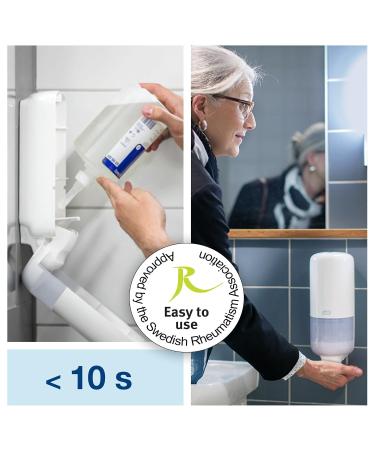 Tork Luxe 3in1 Shampoo & Shower Gel Mini S2 Argan vanilla scent 8 x 475 ml 420662 - Buy Online on GoSupps.com