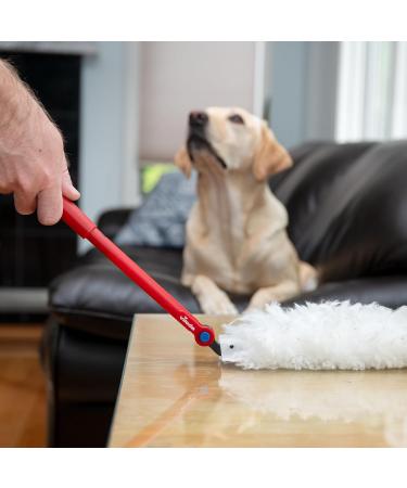 Vileda Flex & Catch Duster | Heavy Duty Dusting Kit with 3 Disposable Duster Refills | Extendable 3 Ft Handle with Stay-On Duster Hook | Traps 3X More Dust Than Feather Dusters Dusting Kit + 3 Duster Refills - Buy Online on GoSupps.com