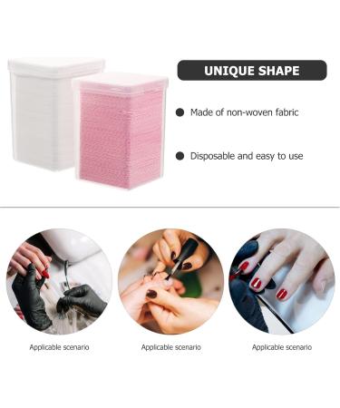 FOMIYES 2 Boxes Eyelash Wipes Non-woven Fabric Adhesive Eyelash Glue Remover Pad Gel Polish Remover Pads Nail Wipes Pads Eyelash Tools Lint Wipes for Nails Extend Plastic No Shedding - Buy Online on GoSupps.com