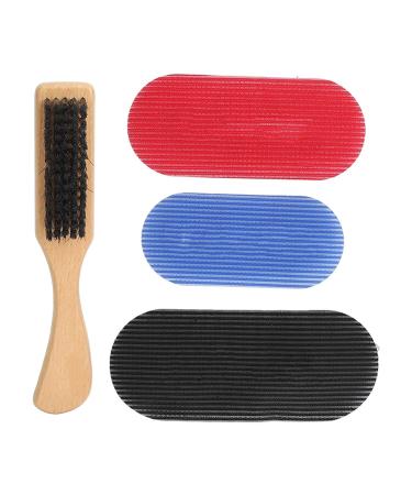 Hair Fringe Patch - Compact Men's Beard Brush with Nylon Bristles for Easy Salon Use | International Shipping - Buy Online on GoSupps.com