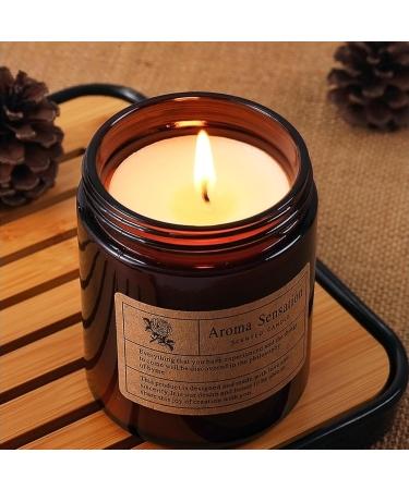 Buy Lavender Scented Candles | Aromatherapy Soy Candles for Home - Clearance Sale - Ideal Gifts for Women & Men - 3.5oz Jar 25h Burn Time - Buy Online on GoSupps.com