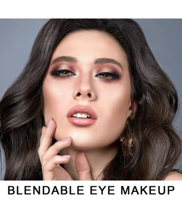 REVERIE DIARY Dual Color Eyeshadow Stick & Eyeliner Pen - Waterproof Glitter Gradient Cream Shadow, Highlighter Eye Liner for Makeup (Expresso/Brown 9) - Buy Online on GoSupps.com