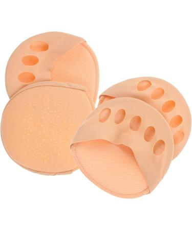 FRCOLOR 4 Pairs of High Heels Forefoot Pads Metatarsa Foot Pads Forefoot Pads Not Women's Socks Heel Spurs Insoles Shoe Insoles Girls' Socks Summer Toe Socks Sweat Absorbing Soles - Buy Online on GoSupps.com