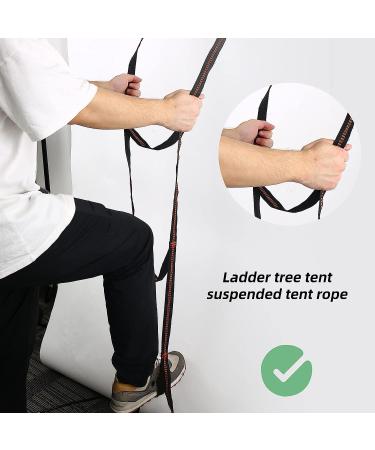 TWSOUL Climbing Aider - 5 Step Lightweight Foot Ascender for Climbing, Caving, and Rescue - Buy Online on GoSupps.com