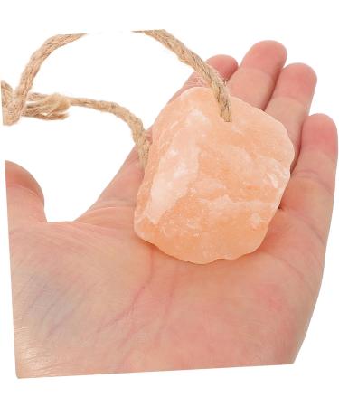 PAMINGONO 4pcs Salt Blocks Add Elements Pet Rabbit Salt Hamster Supply Hanging Lick Salt Rabbit Food Mineral - Buy Online on GoSupps.com