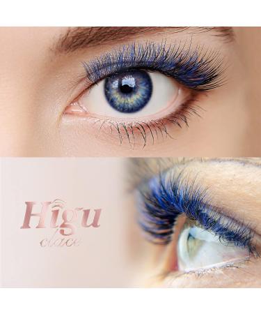Colored Lash Clusters DIY Eyelash Extensions 72 C/D Curl - Natural Blue-D mix8-16 - Buy Online on GoSupps.com