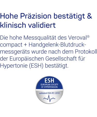 Veroval Compact Wrist Blood Pressure Monitor BPW 26 - Easy 3-Way Measurement & Bluetooth App Connectivity | International Shipping Available - Buy Online on GoSupps.com