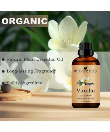 Organic Vanilla Essential Oil 30ML | Pure Natural Aromatherapy Diffuser Oil - Buy Online on GoSupps.com